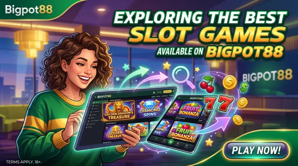 Exploring the Best Slot Games Available on Bigpot88 Best Slot Games Available on Bigpot88