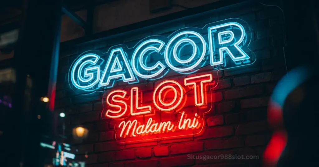 gacor slot malam ini