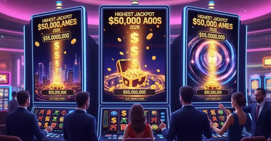 highest jackpot slot games 2026
